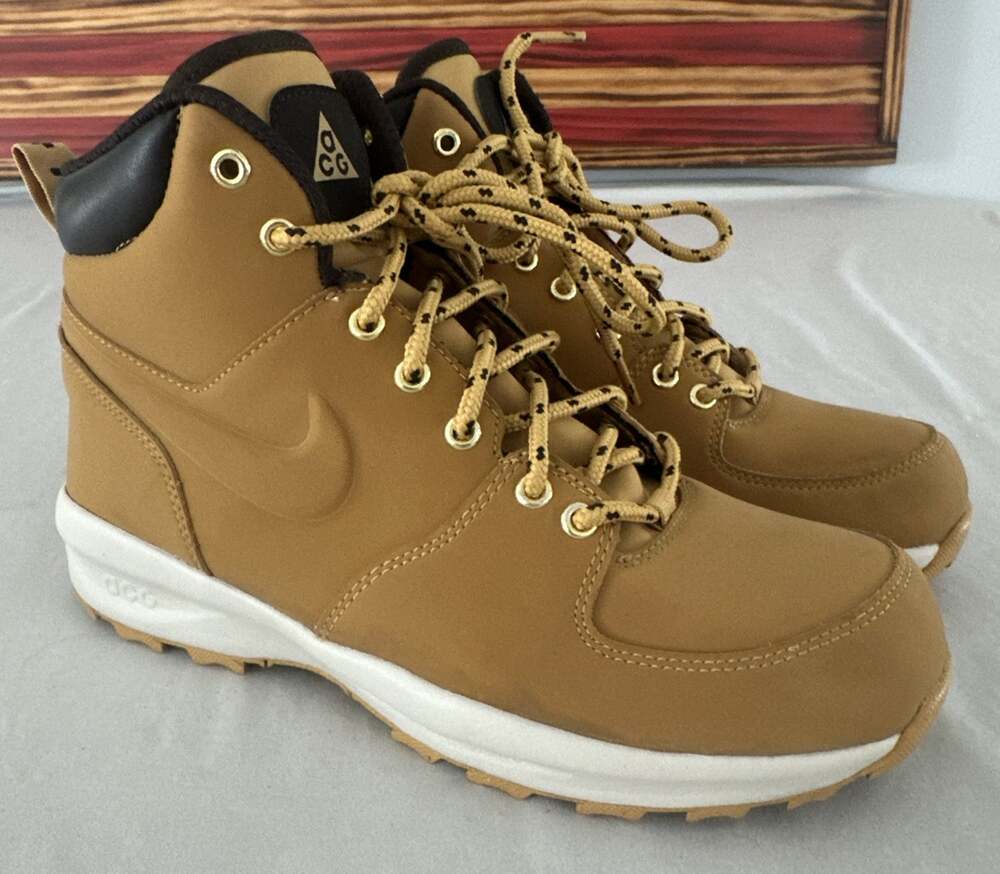 Nike ACG Youth Haystack Leather boot 472648-700 Size 6Y